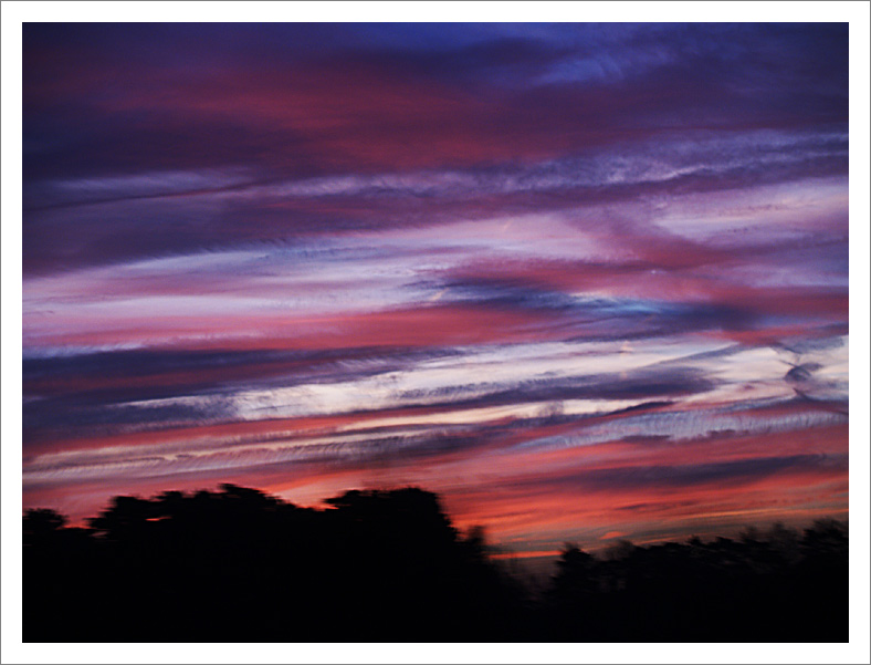 Himmel bei 180 km/h