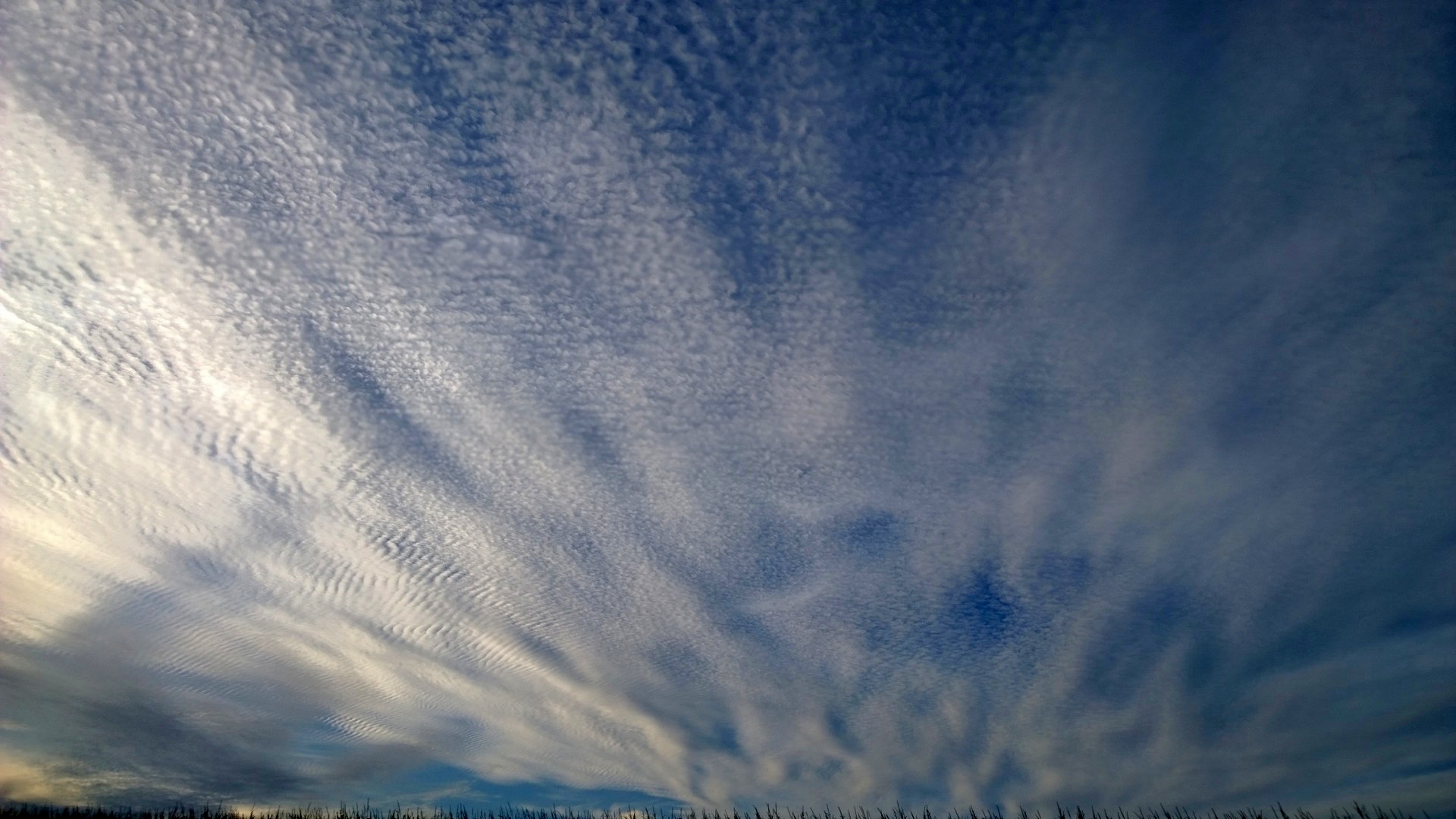 Himmel bei Mont Saint Michel