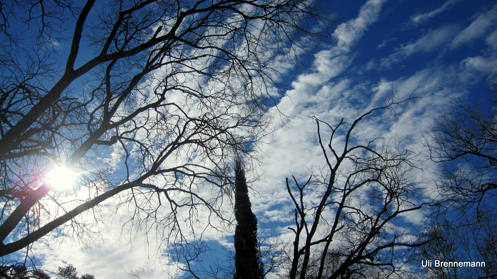 Himmel bei unserer heutigen Wanderung