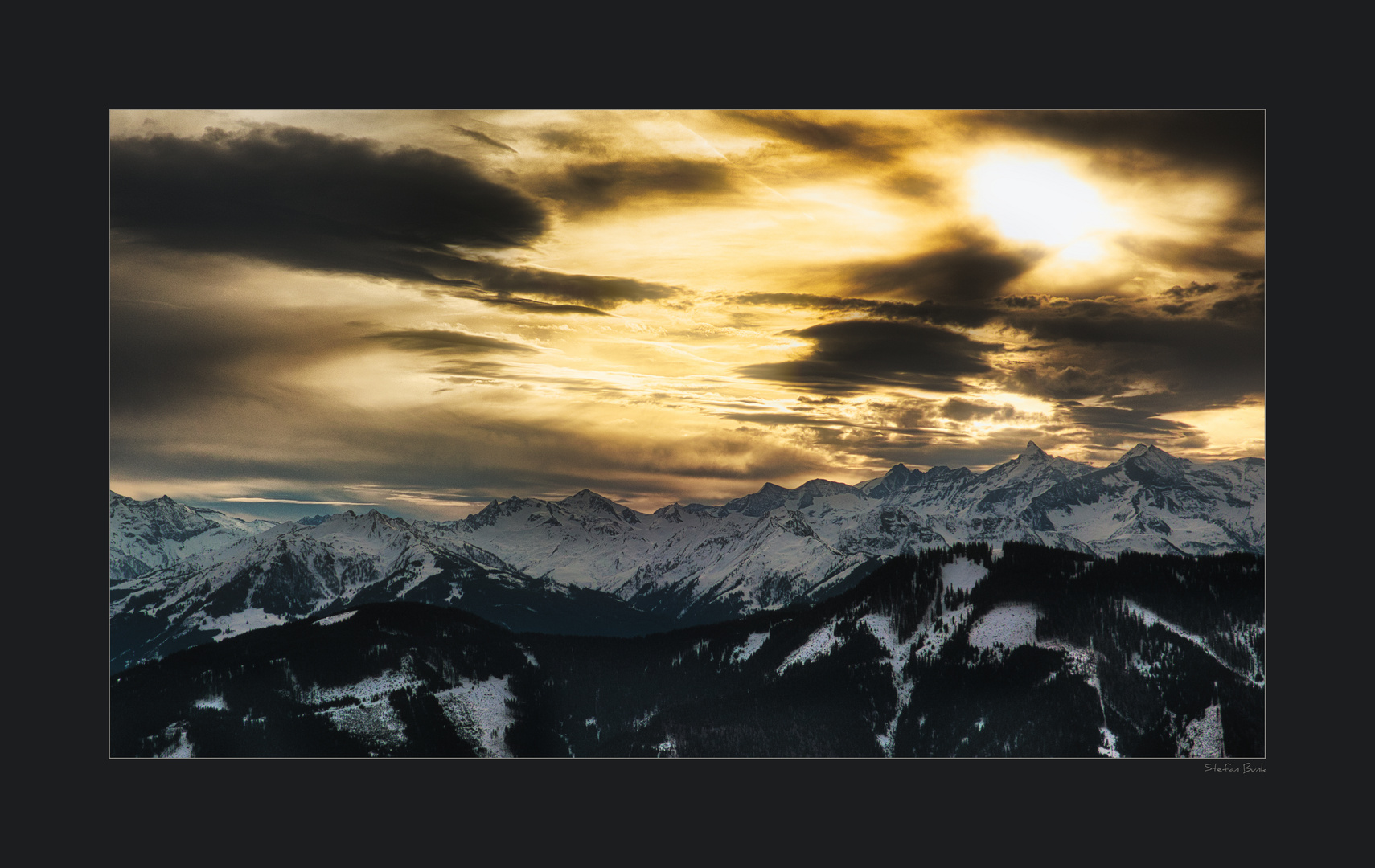 Himmel, Berge, Schnee