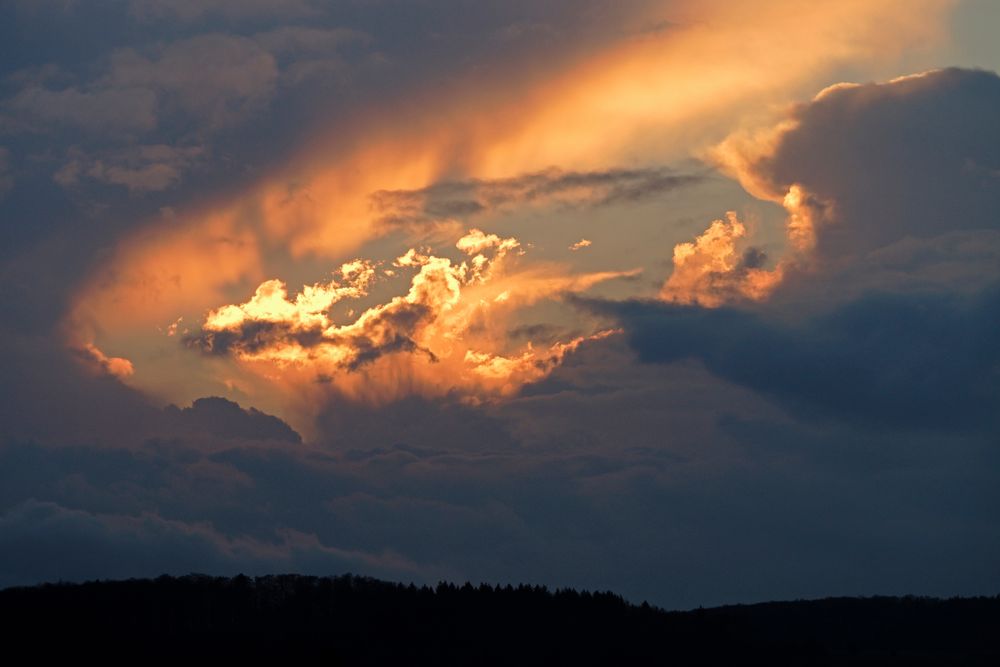 Himmel berührt Seele