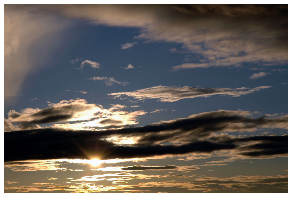 Himmel im Januar