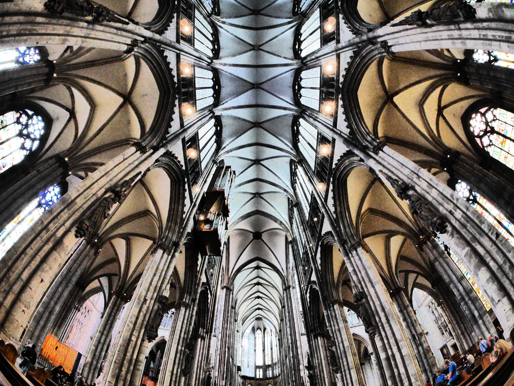 Himmel im Kölner Dom