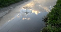 Himmel im Ruhr-Radweg