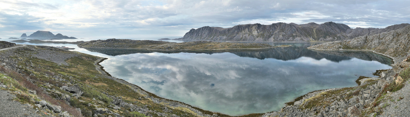 Himmel in der großen Bucht