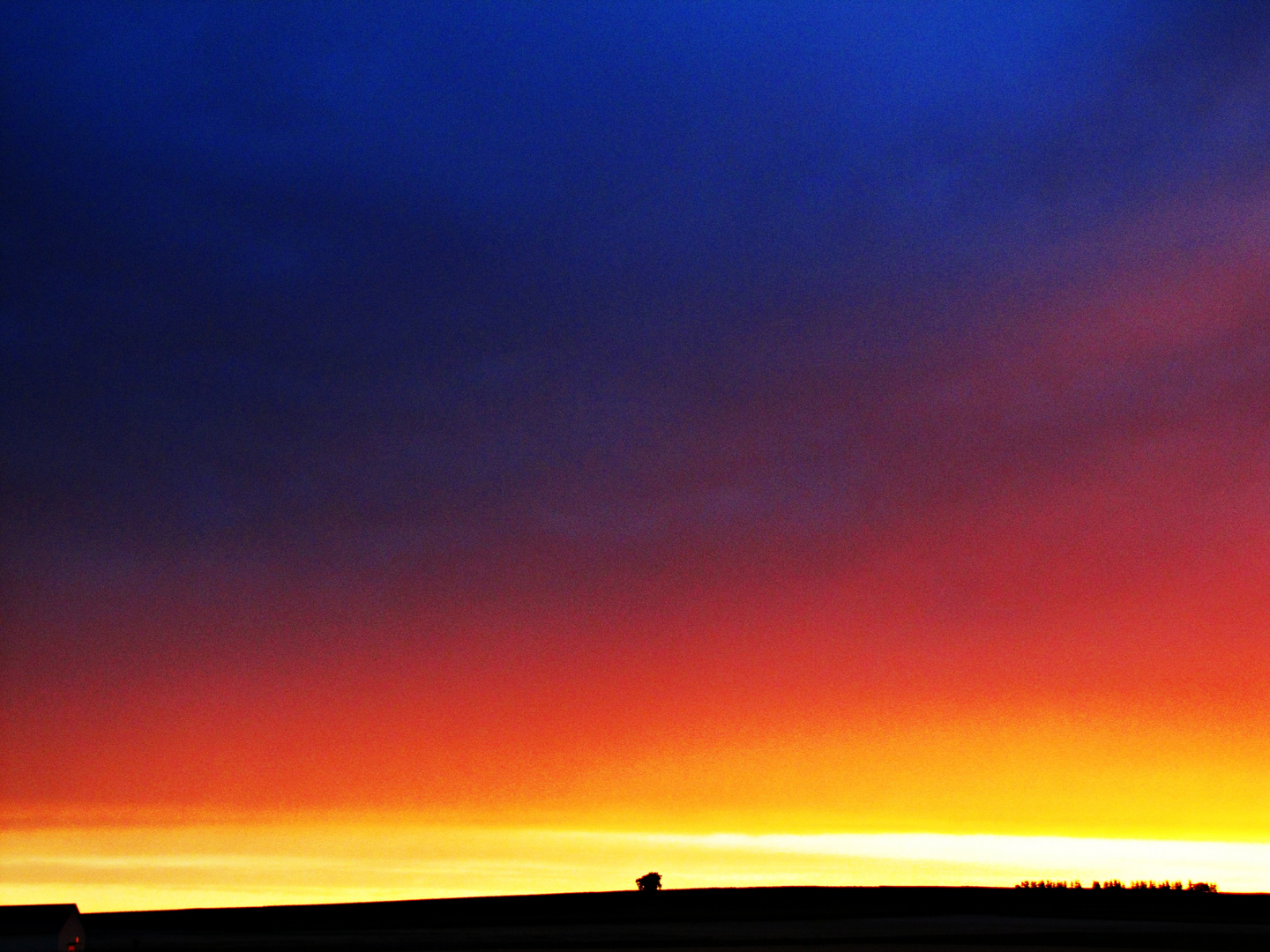 Himmel in verschiedenen Farben