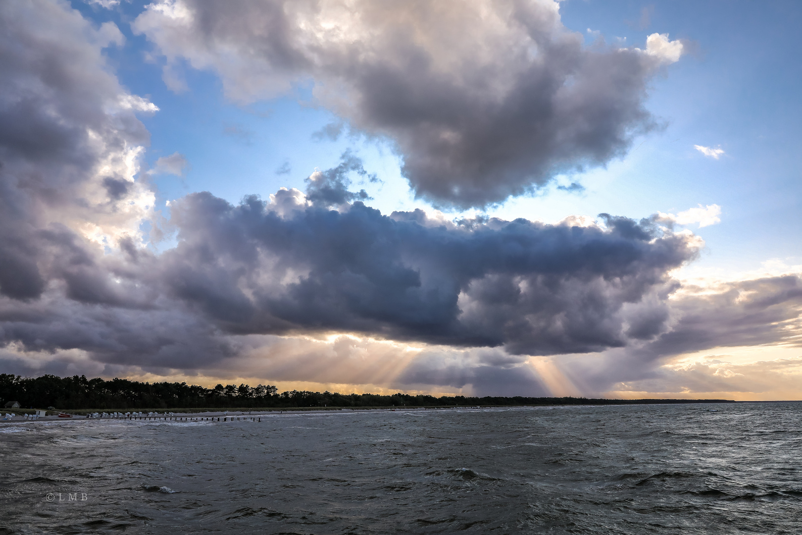 Himmel, Land und Meer