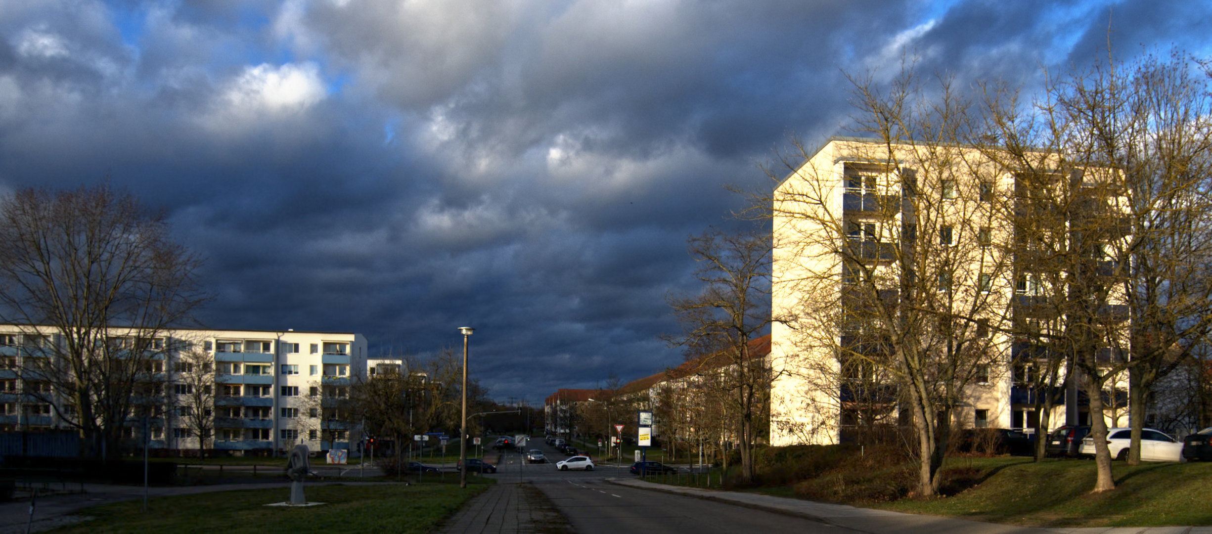 Himmel Licht und Wolken