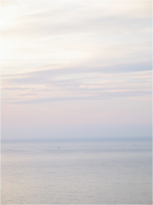 Himmel, Meer und Fischerboot (wirklich...)