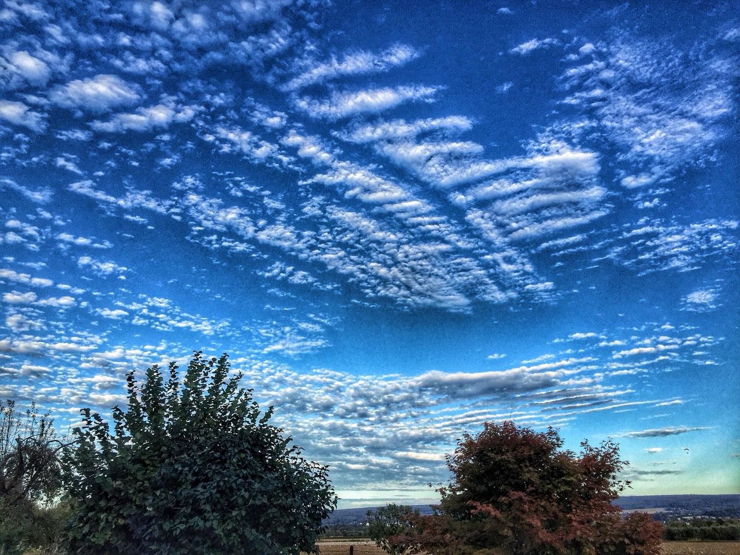 Himmel mit einer tollen Wolkenformation 