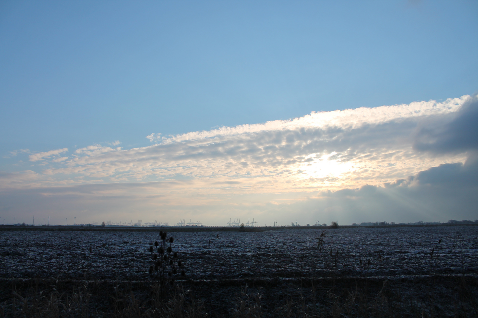 Himmel mit Wolken