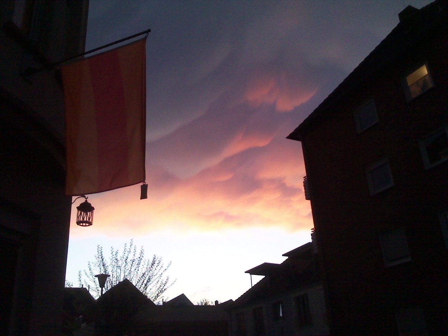 Himmel nach Aprilschauer