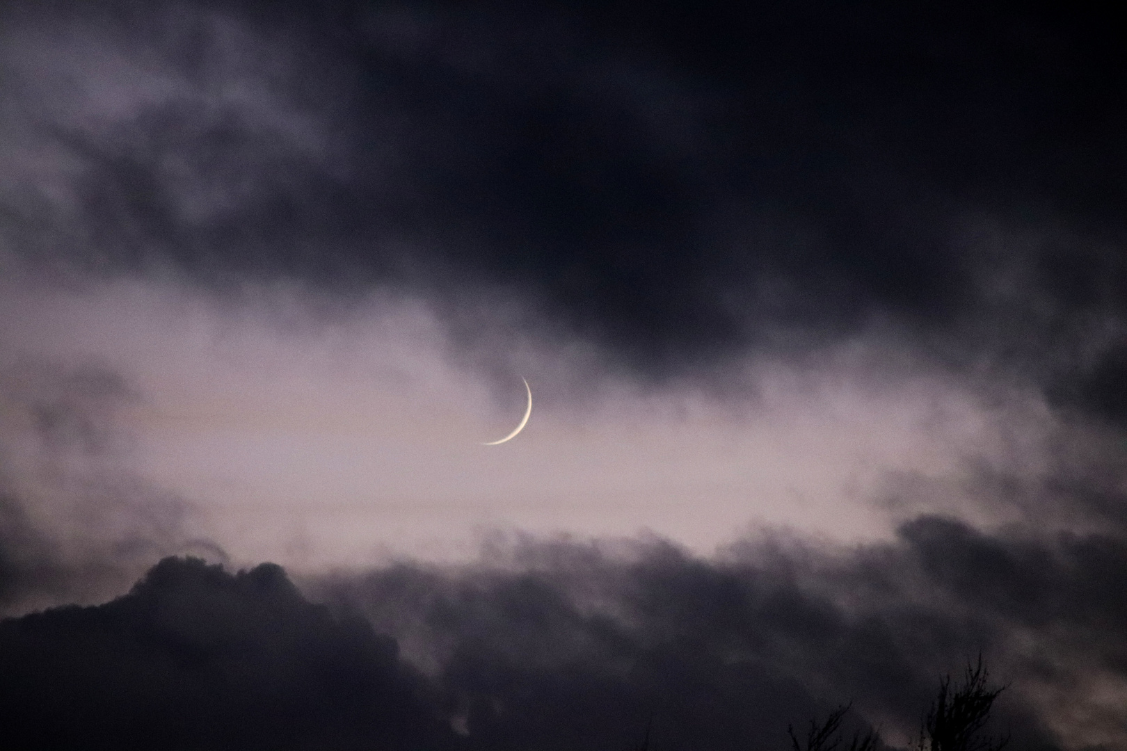 Himmel nach einem verregneten Tag 