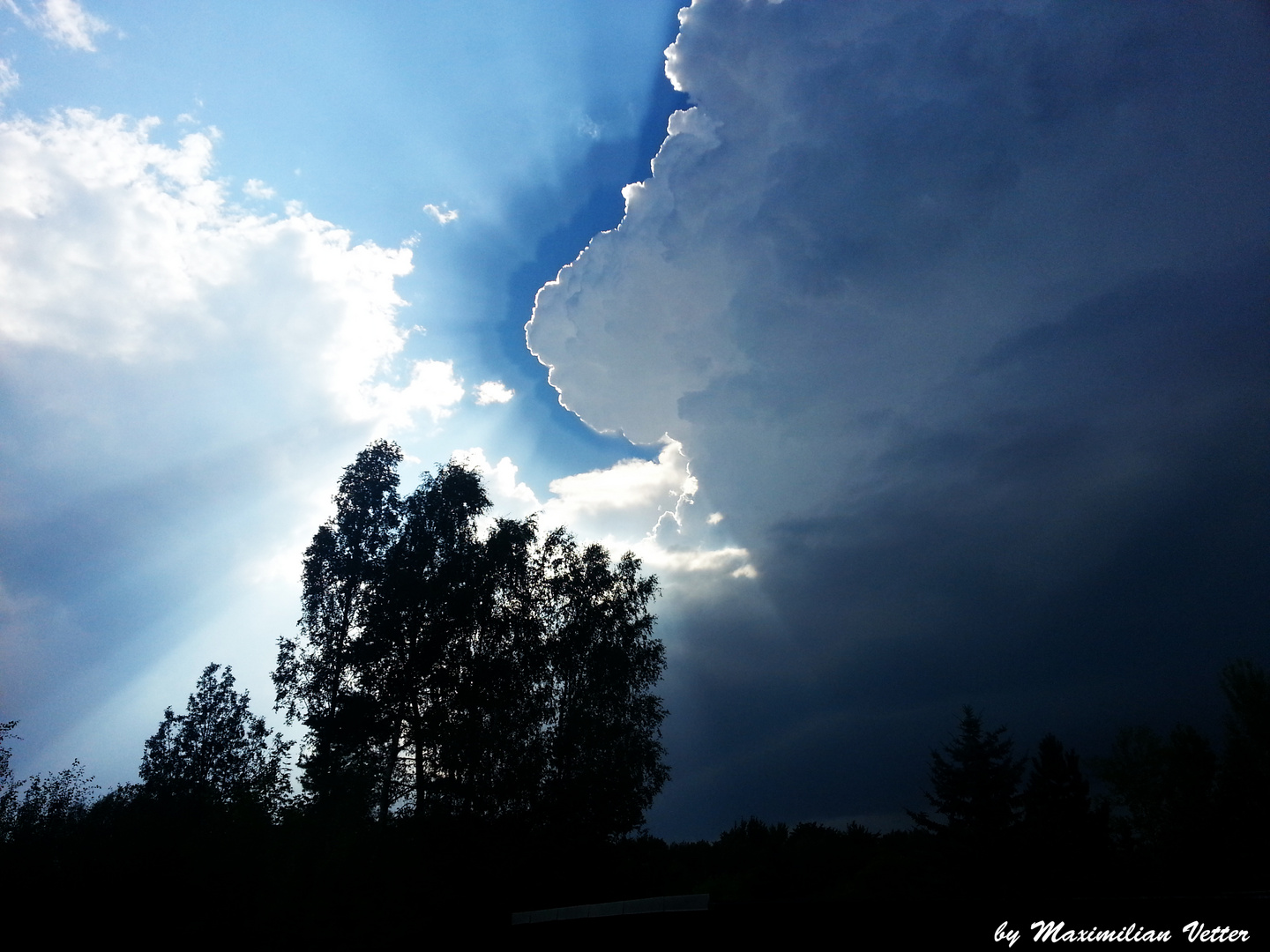 Himmel nach Unwetter