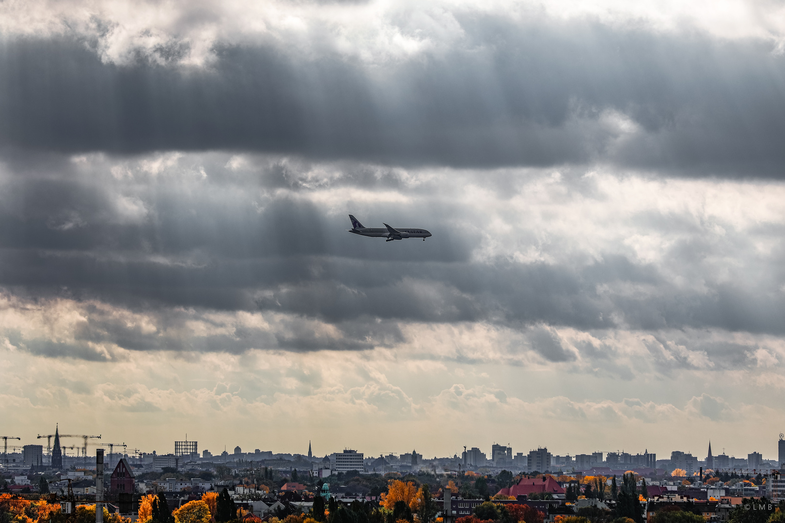 Himmel, Stadt und Luftfahrt