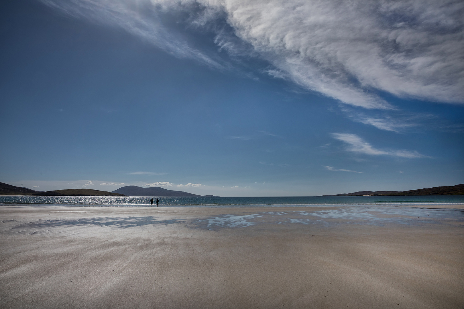 Himmel, Strand und Meer