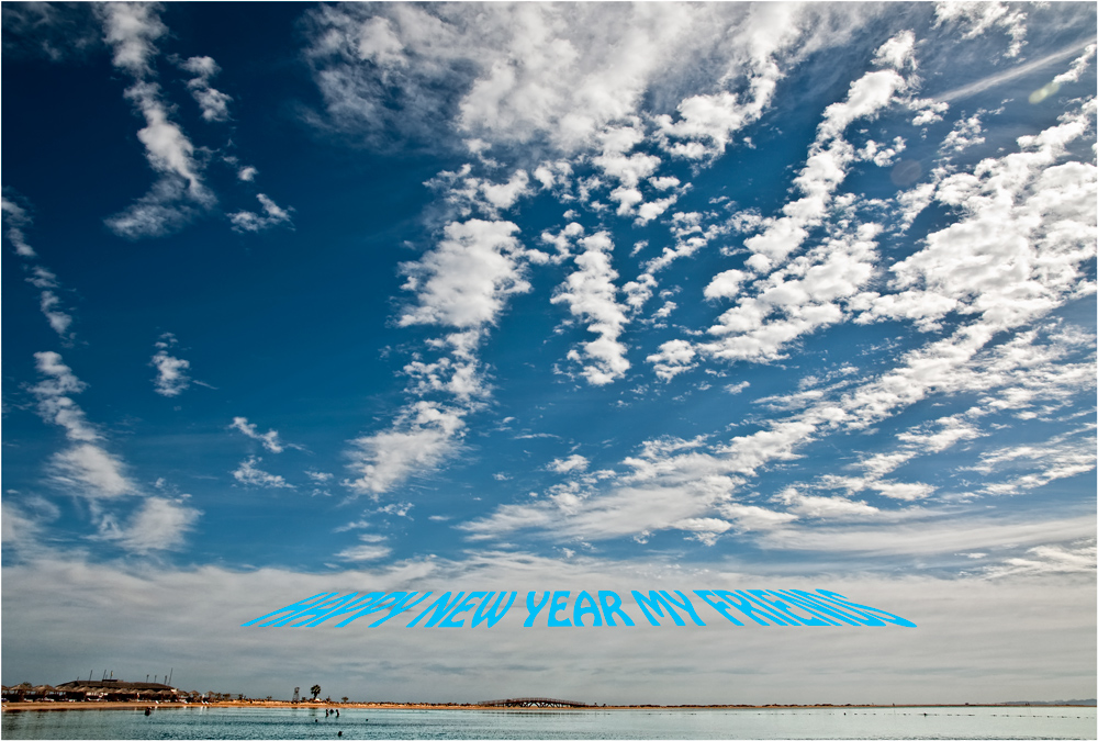 HIMMEL STUDIE AM ROTEN MEER