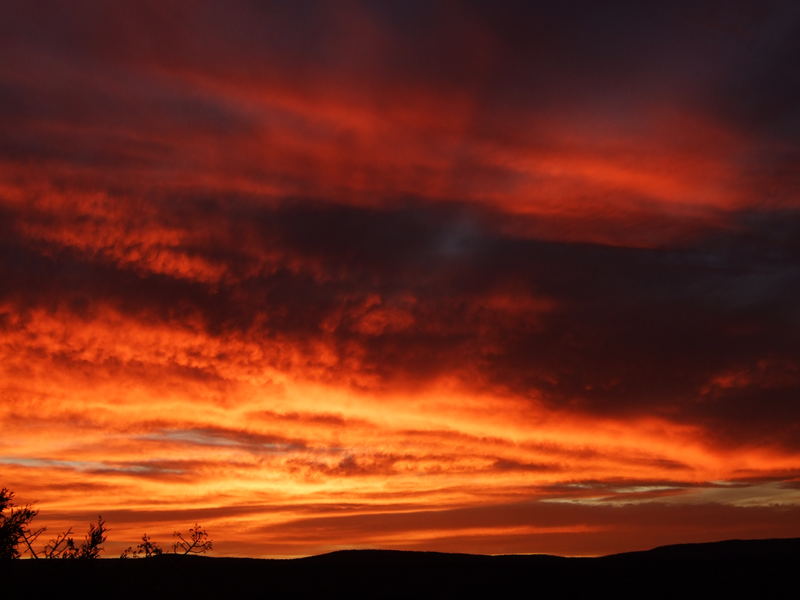 Himmel über Afrika