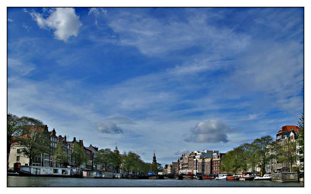 Himmel über Amsterdam