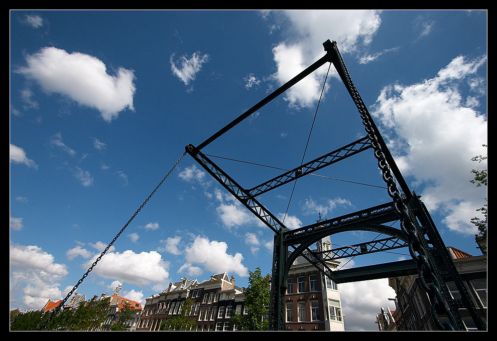 Himmel über Amsterdam