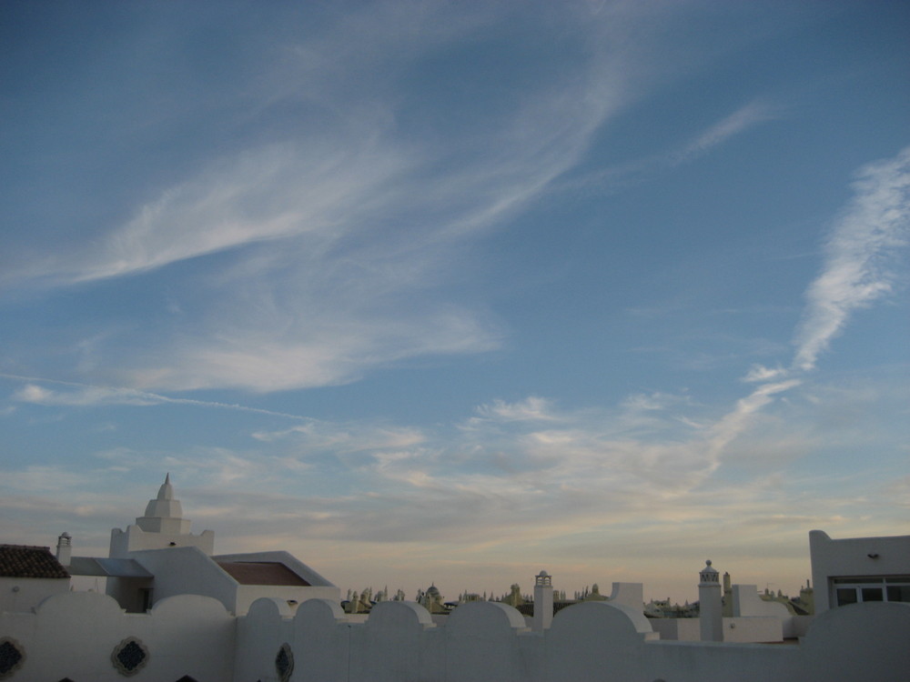 Himmel über Andalusien