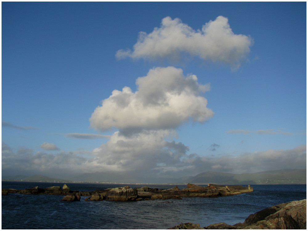 Himmel über Ballingskelligs Bay