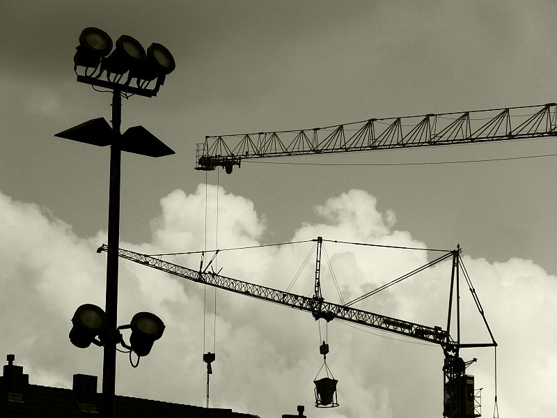 Himmel über Berlin-Südkreuz