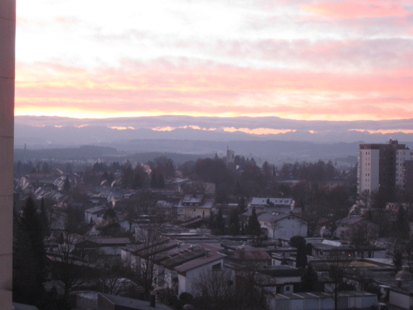 Himmel über Betonia am dritten Advent