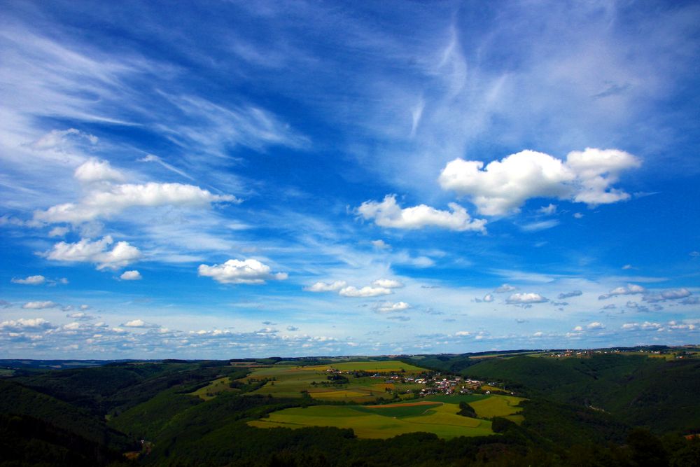 Himmel über Bourscheid