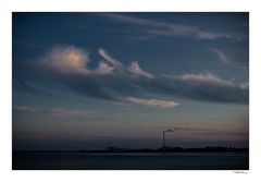 Himmel über Bremerhaven