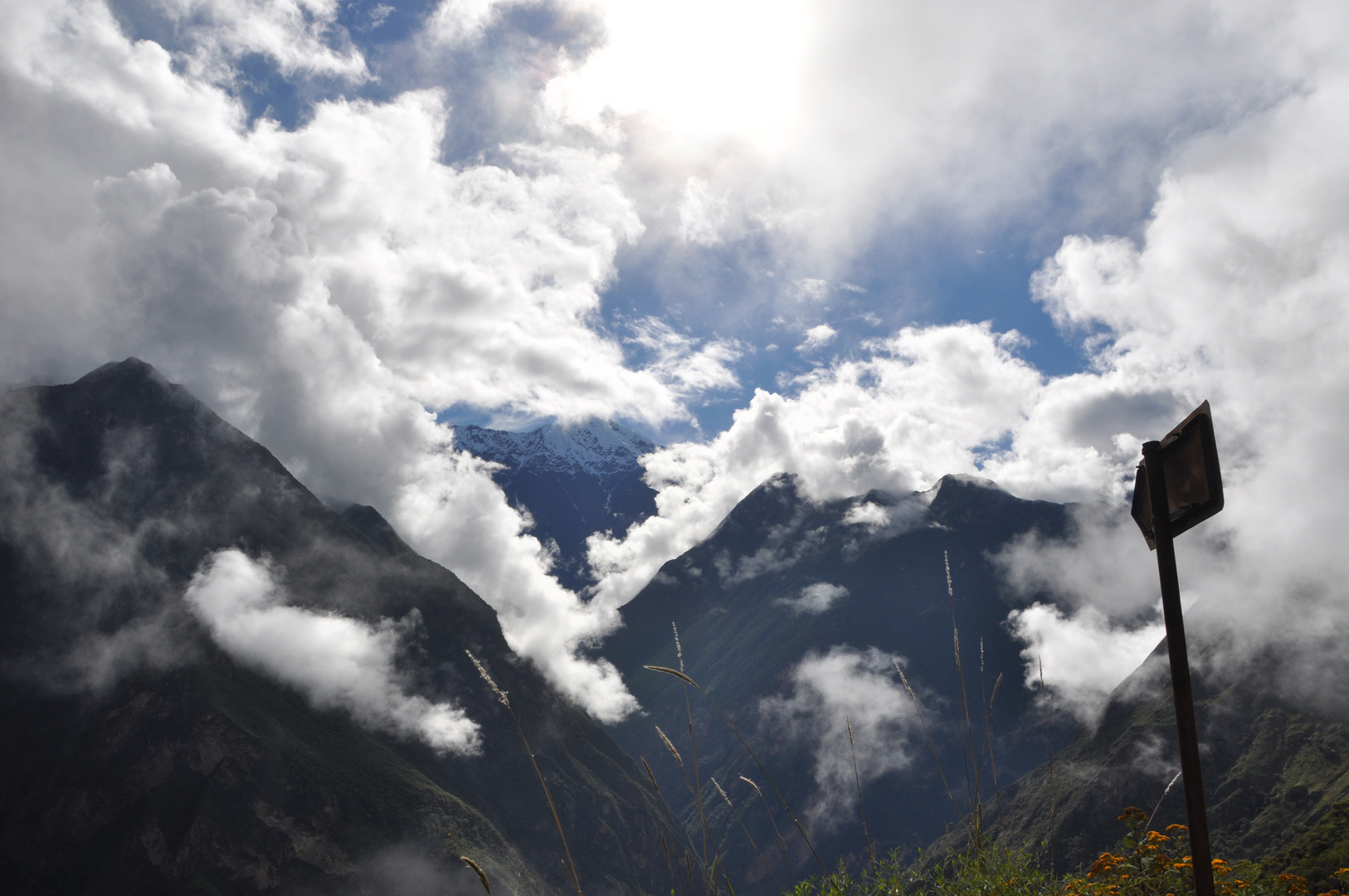 Himmel über Choquequirao