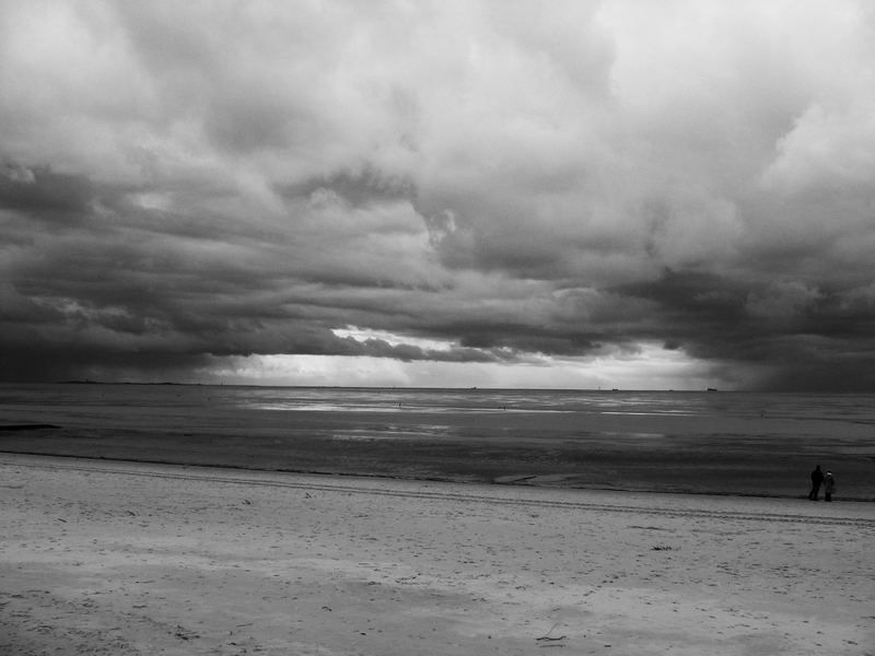 Himmel über Cuxhaven