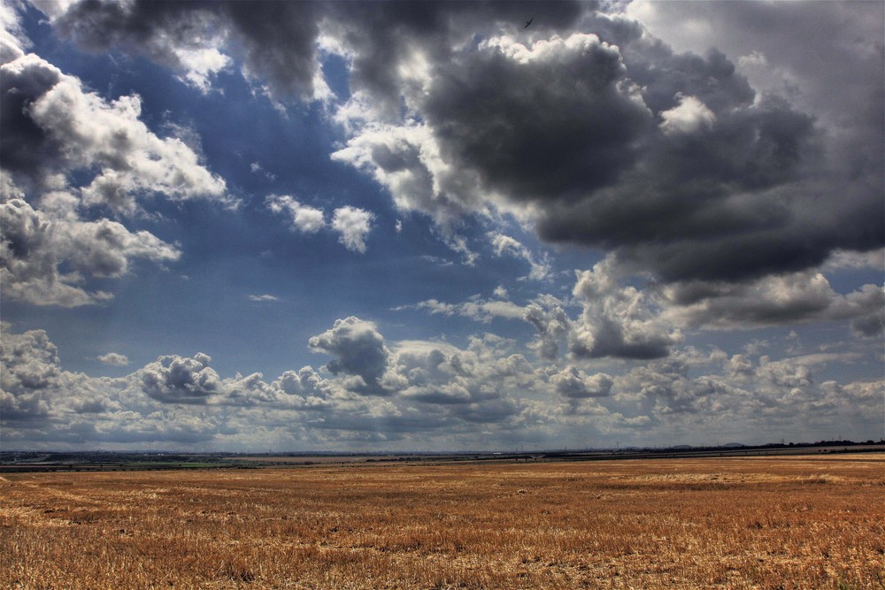 Himmel über dem Aachener Land