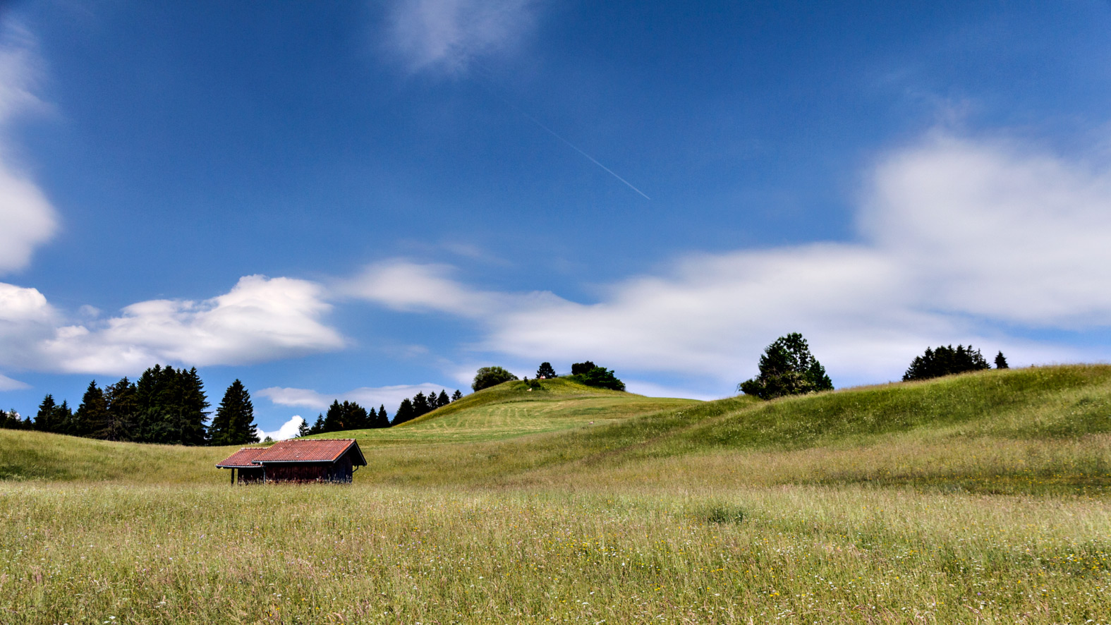 Himmel über dem Allgäu