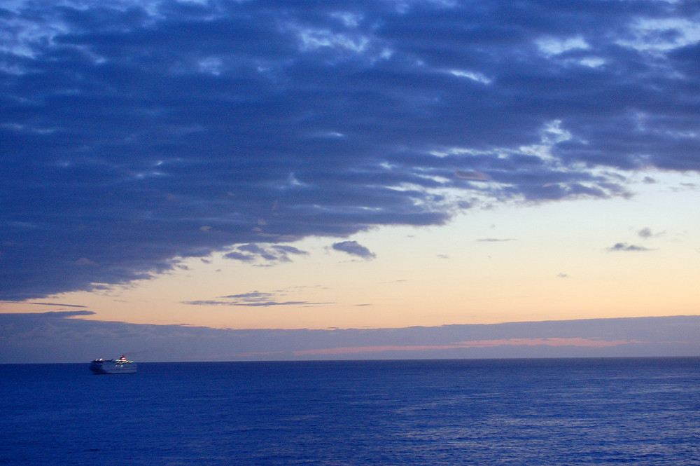 Himmel über dem Atlantik