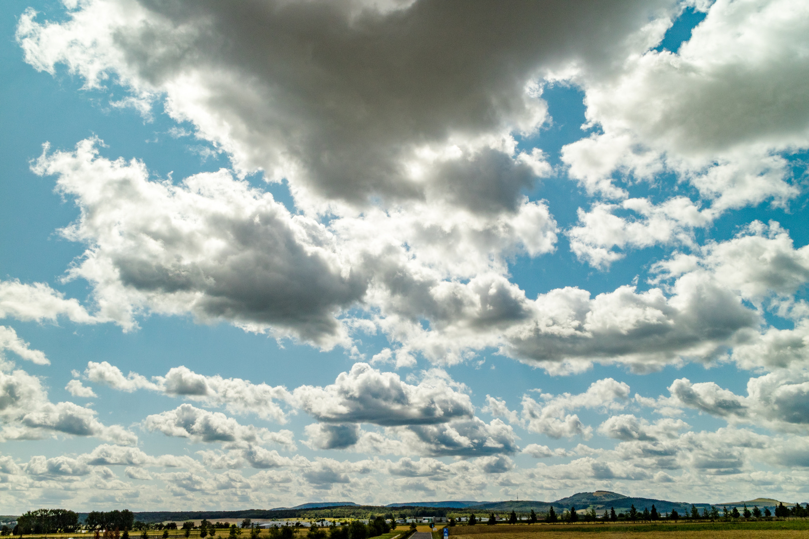 Himmel über dem Dörnberg