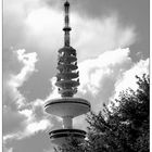 Himmel über dem Hamburger Fernsehturm