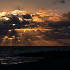 Himmel über dem Hörnumer Weststrand