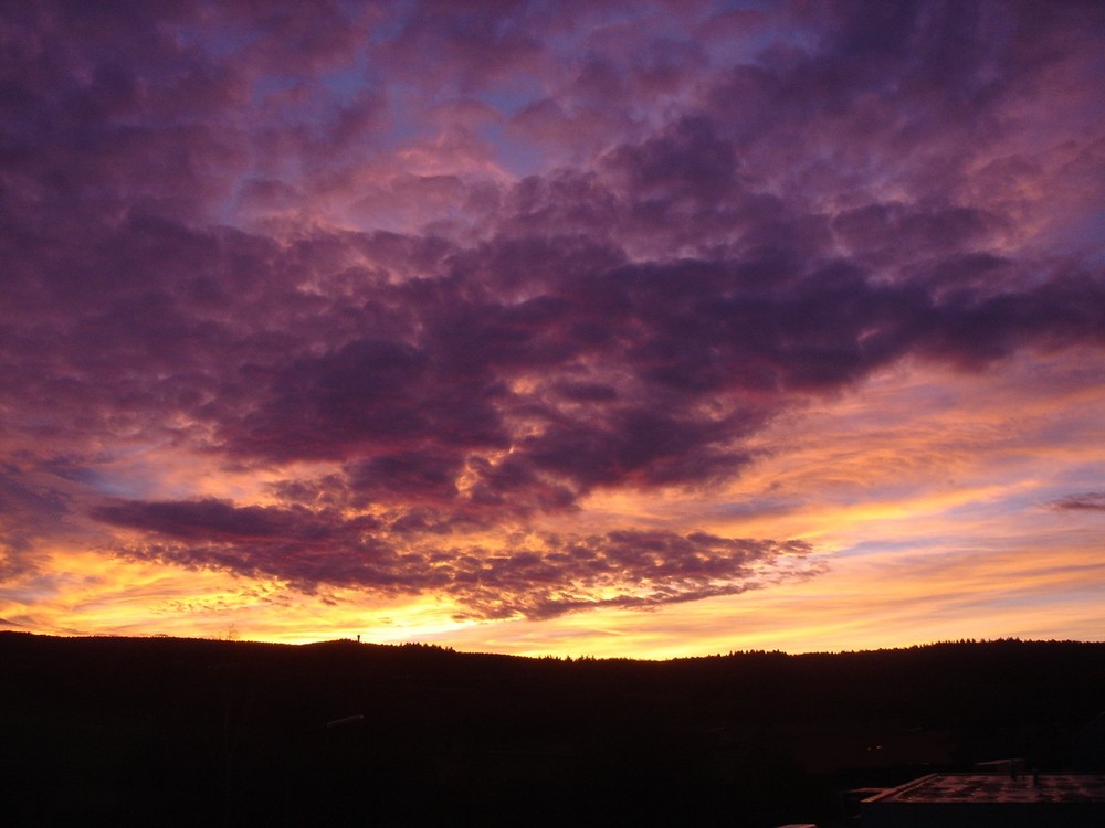 Himmel über dem Köppelturm