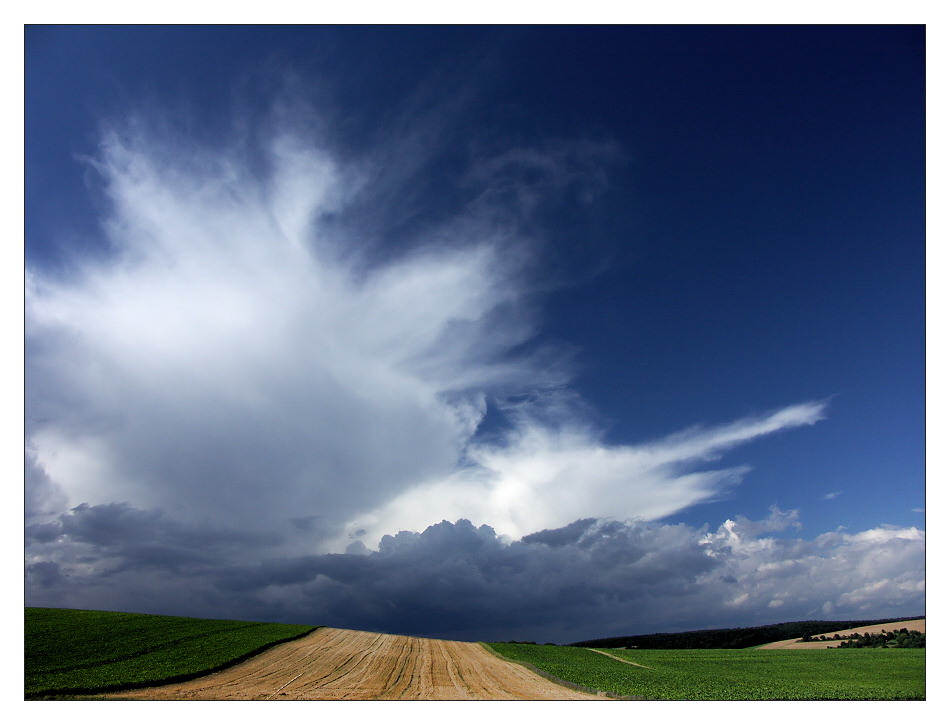 Himmel über dem Kraichgau