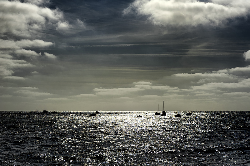 Himmel über dem Meer