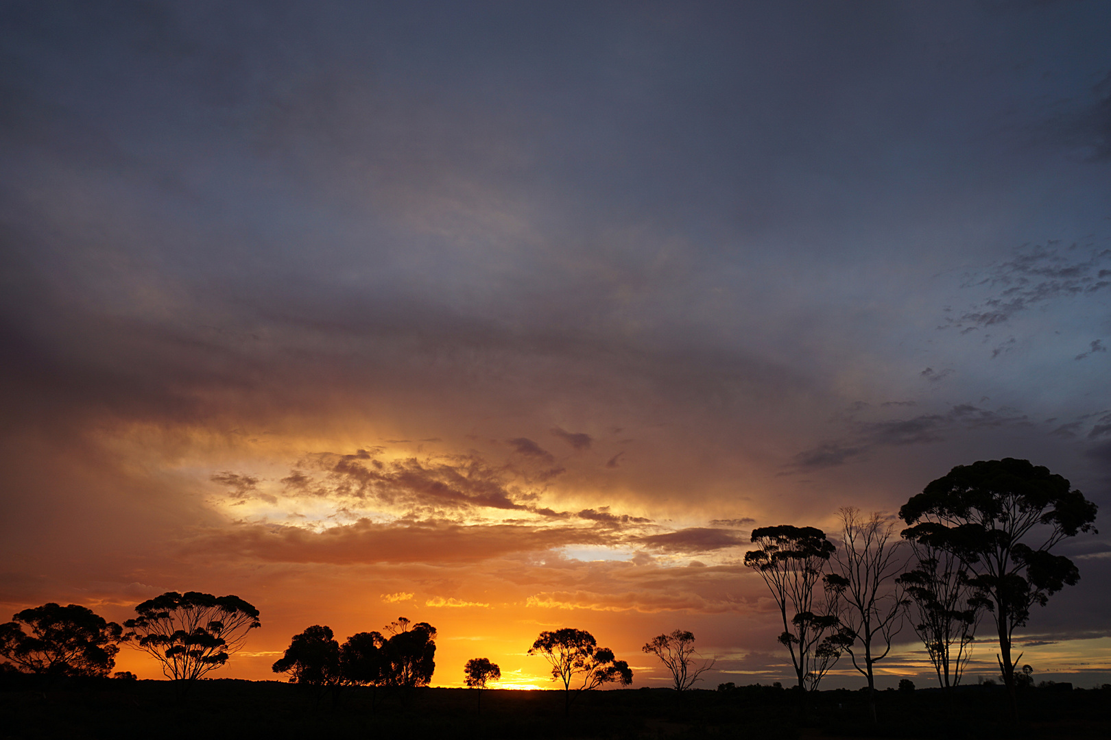 Himmel über dem Outback