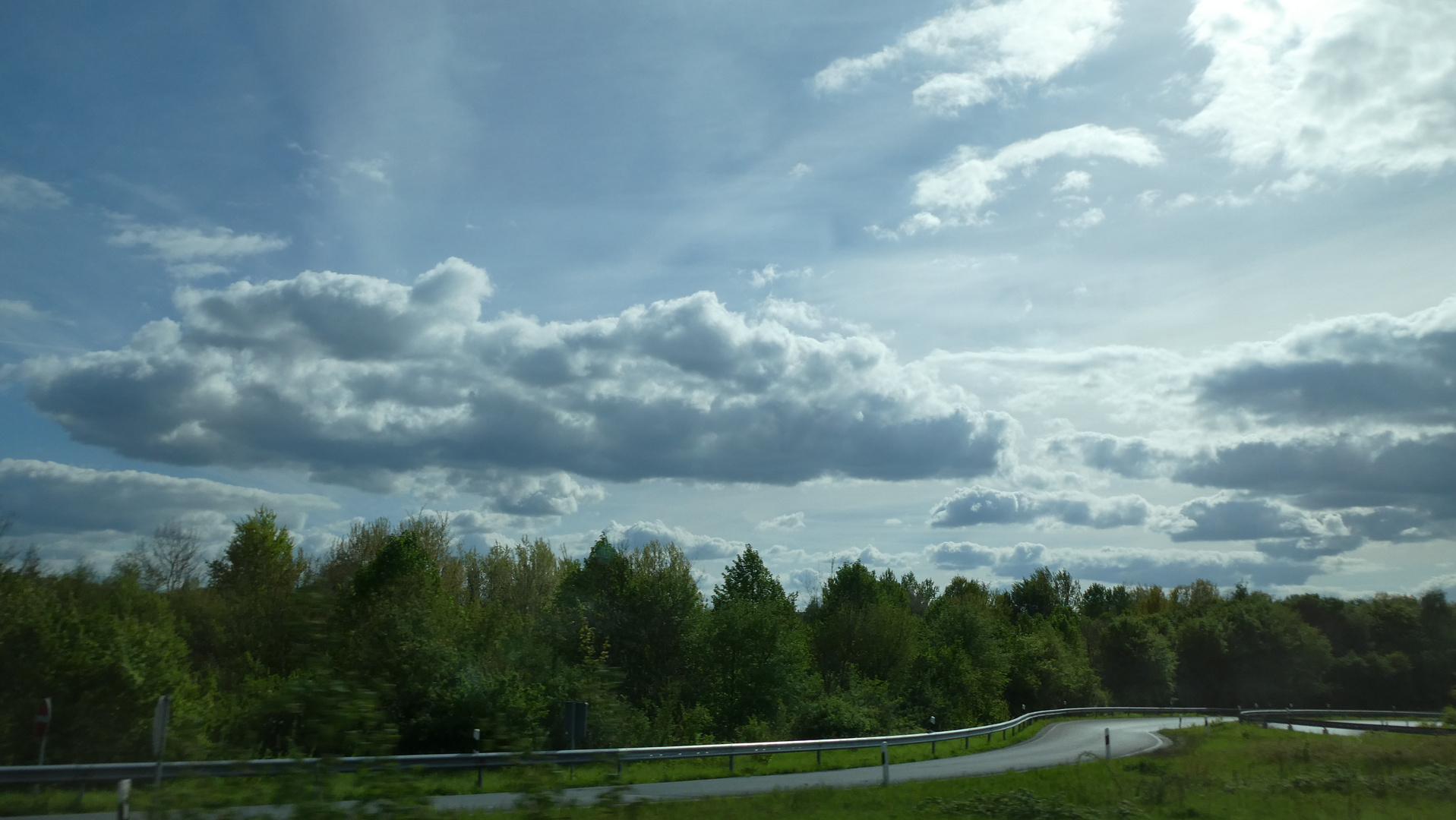 Himmel über dem Ruhrgebiet