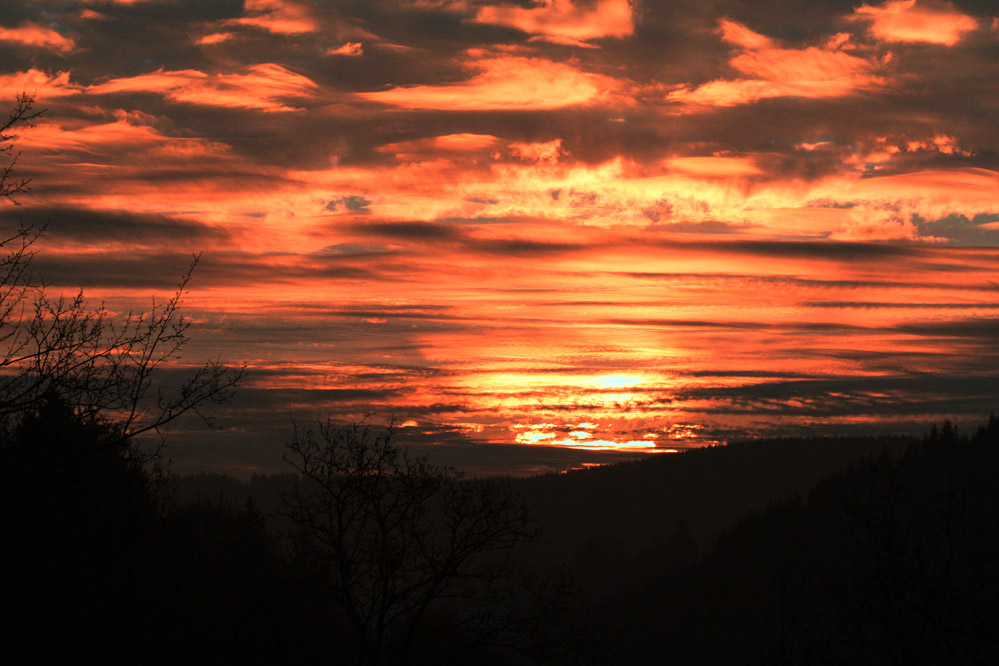 Himmel über dem Siegerland