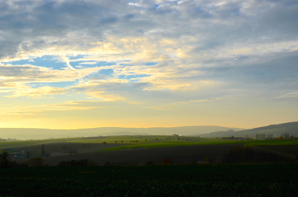 Himmel über dem Solling