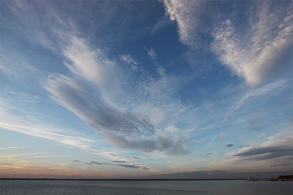 Himmel über dem Sth. Meer