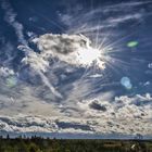 Himmel über dem Südraum Leipzigs