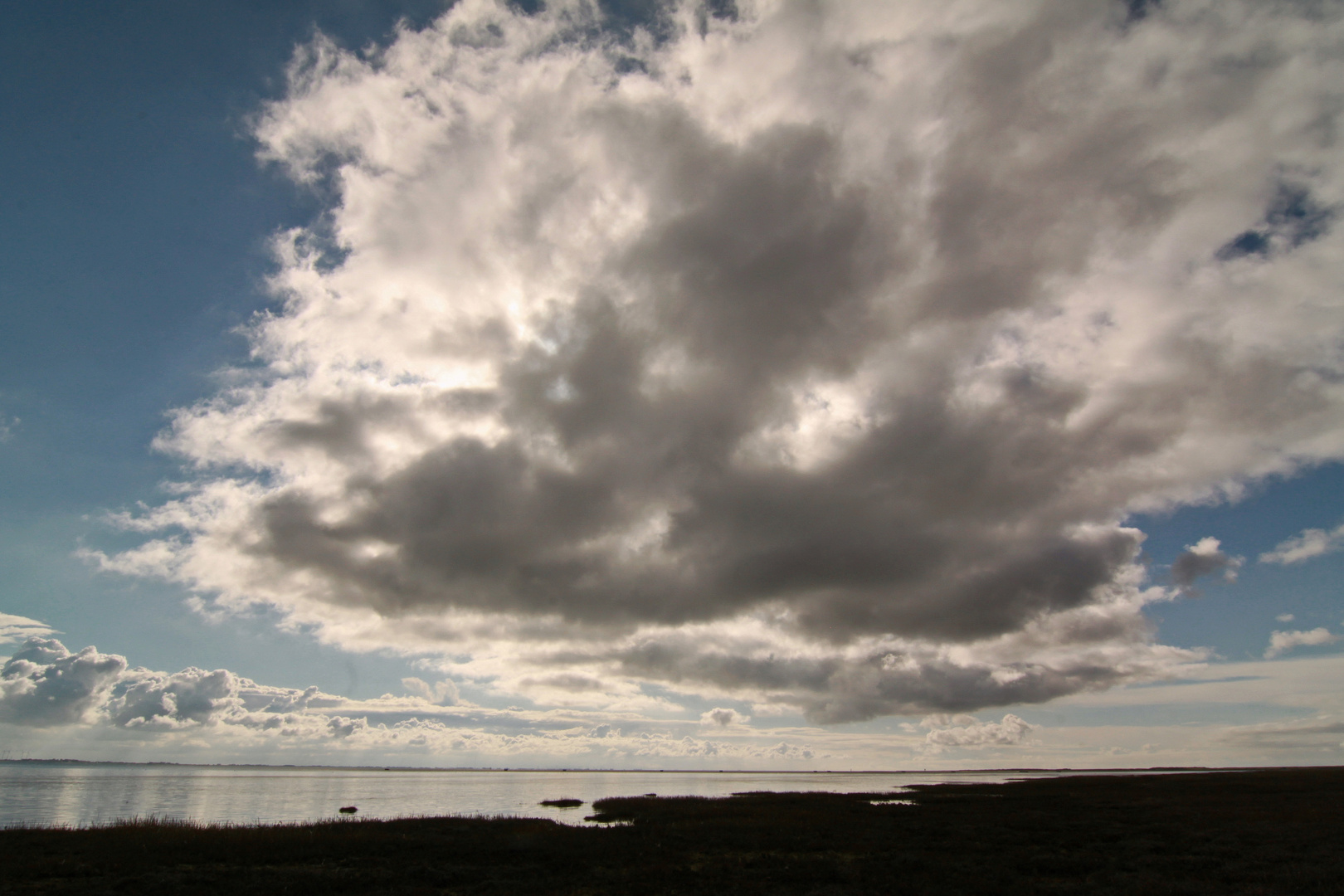 Himmel über dem Watt