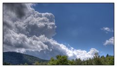 Himmel über den Bayrischen Wald