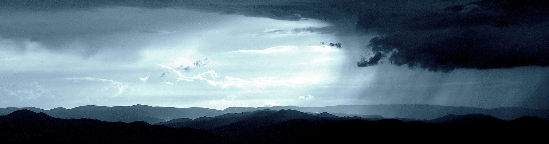 himmel über den vogesen